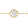 14K Yellow Gold Diamond Bracelet, 0.09 TCW - Image 2