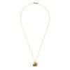 14K Gold Sapphire & Diamond Turtle Pendant, 0.99 TCW - Image 2