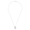 14K White Gold Diamond Kitten Pendant, 0.65 TCW - Image 2