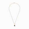 14K Yellow Gold Sapphire and Diamond Pendant, 1.79 TCW - Image 2