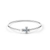 18k White Gold Bracelet with Diamonds 0.75tcw